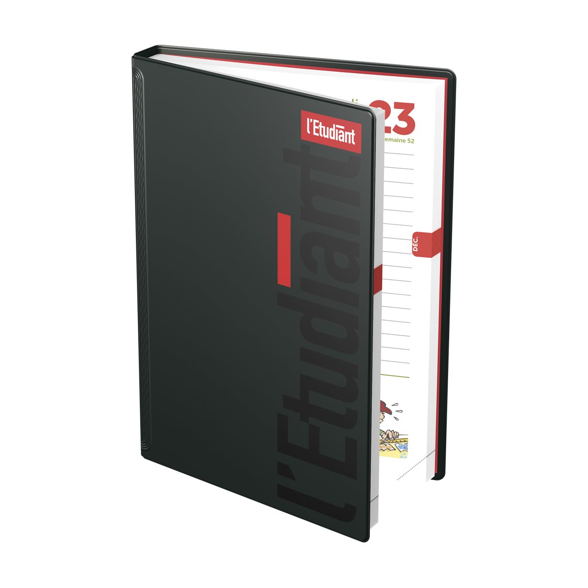 L'étudiant Agenda Scolaire Journalier Couverture Ouatinée 352 Pages 15x20cm L Etudiant Beige 2018 2019