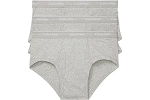 Calvin Klein Men's Cotton Classics 3-Pack Briefs: Maximum Comfort and Style
