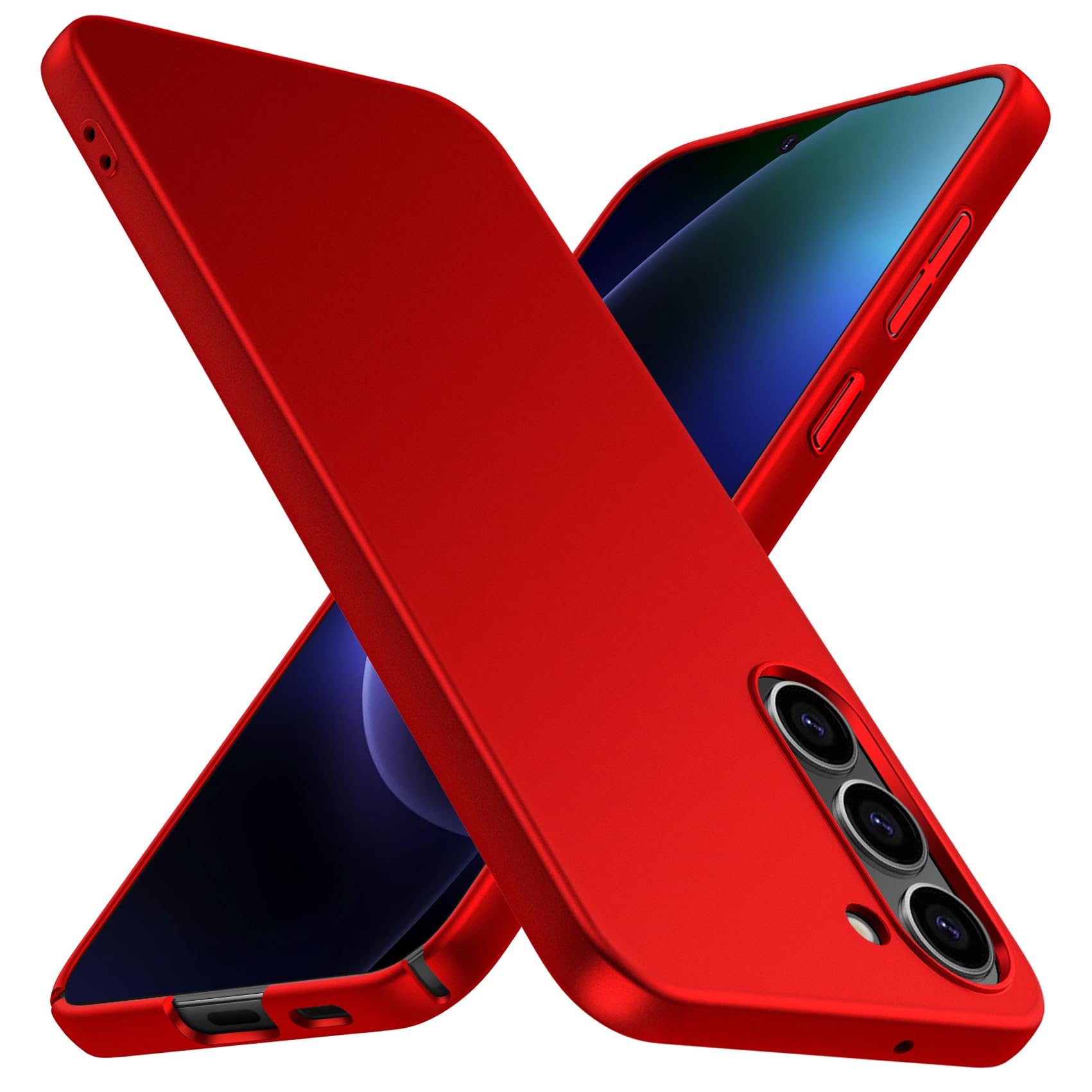 WYEPXOL 対応 Galaxy S23 5G用ケース 6.1インチ 耐衝撃 Qi充電対応 黄ばみなし 耐久 薄型 指紋防止