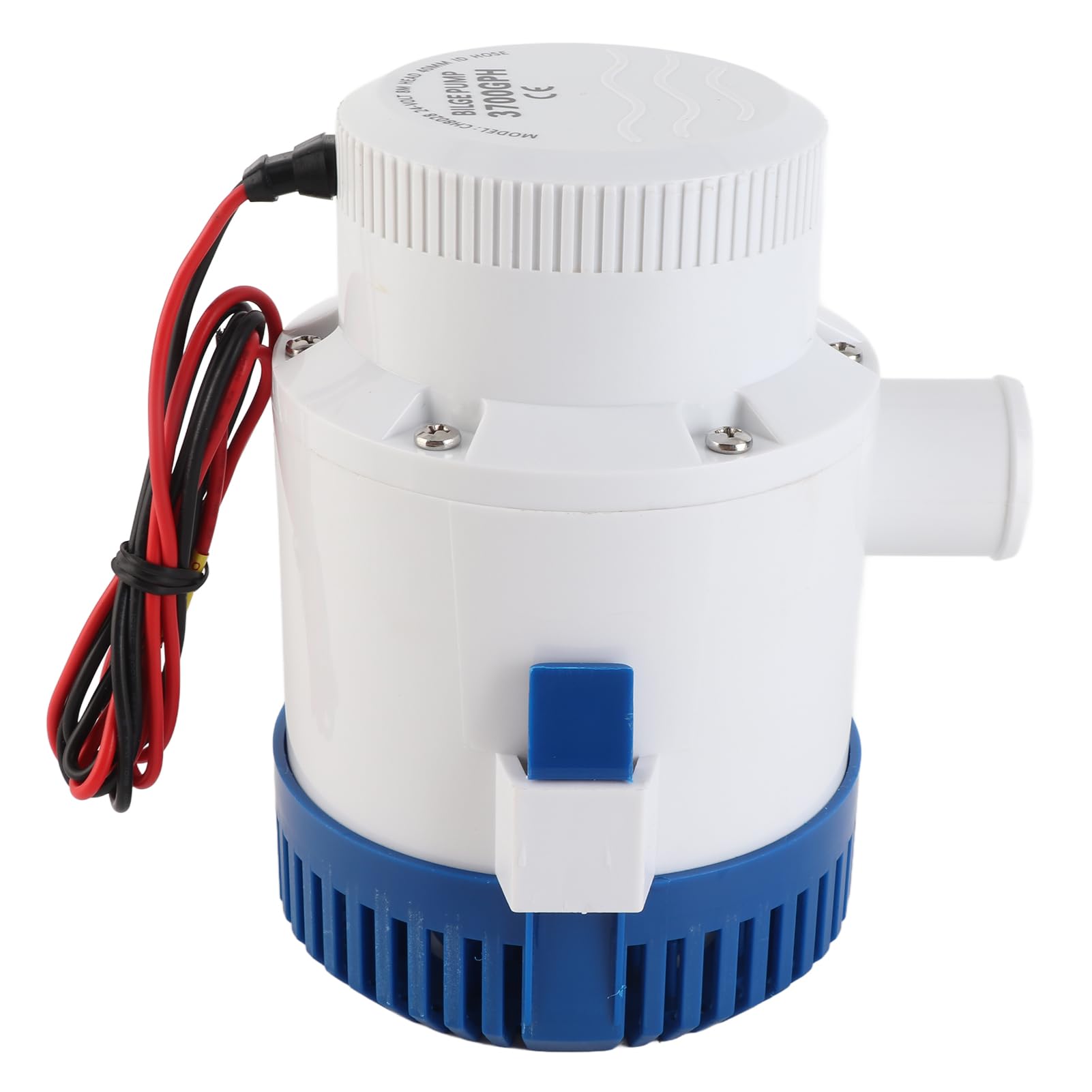 Pompa di Sentina da 3700 GPH - Pompa di Sentina Elettrica per Impianti Idraulici Marini con Prevenzione del Surriscaldamento, Bassa rumorosità e Prestazioni Efficienti per Barche e - (24V)