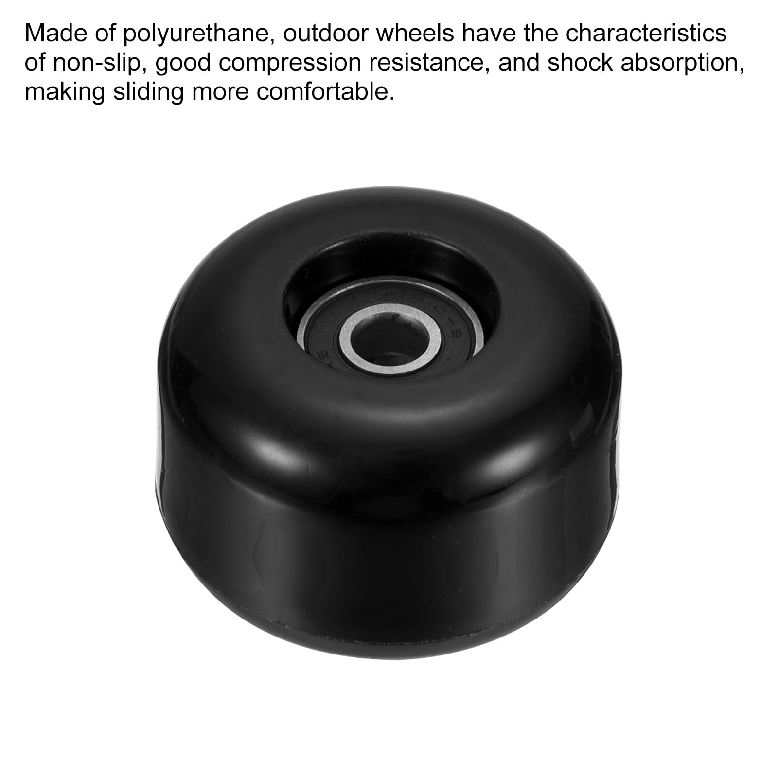 PATIKIL Ruota per skateboard con cuscinetti ABEC-9, ruote da strada per skateboard Cruiser ruota di ricambio 85A