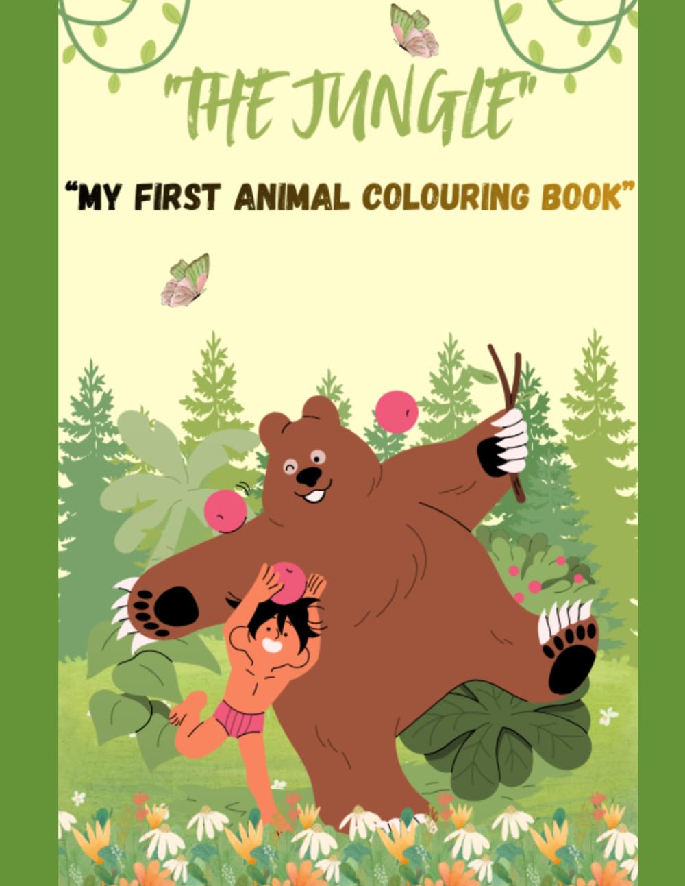 My First Animal Coloring Book: Fun and Easy Animal Illustrations for Kids Ages 3–6