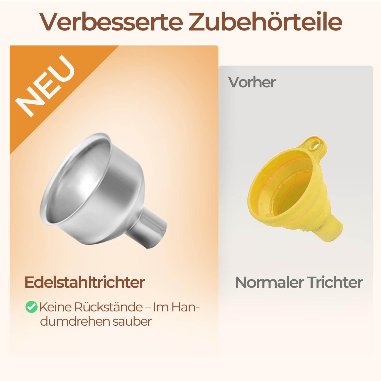 ComSaf Gewürzgläser Eckig mit Etiketten (24×120ml), Gewürzstreuer Glas mit Metalldrehdeckel, Gewürzdosen Edelstahltrichter, Gewürz Organizer, Gewürzbehälter, Spice Jars
