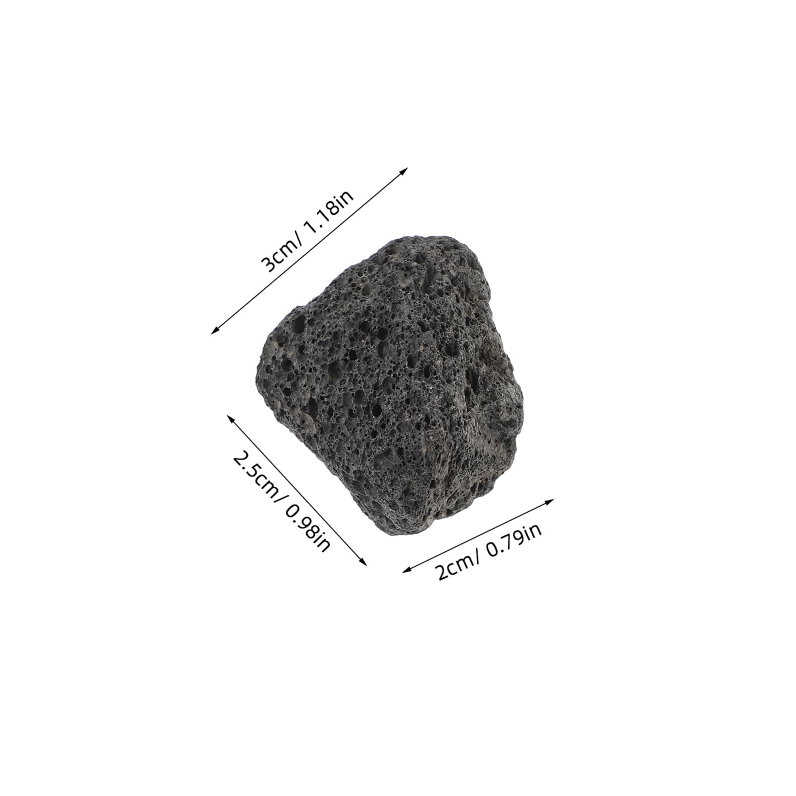 PRETYZOOM Lot De 5 Roches Volcaniques Décoratives pour Aquarium