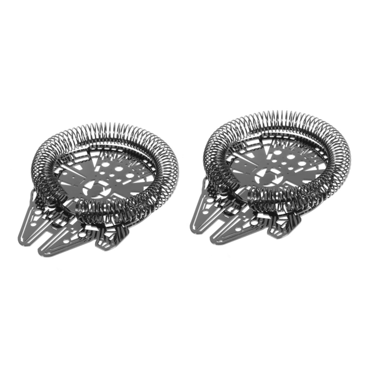 Cabilock 2piezas Colador De Cócteles De Inoxidable Profesional Para Filtrar y Pulpa Herramienta Para Bartenders