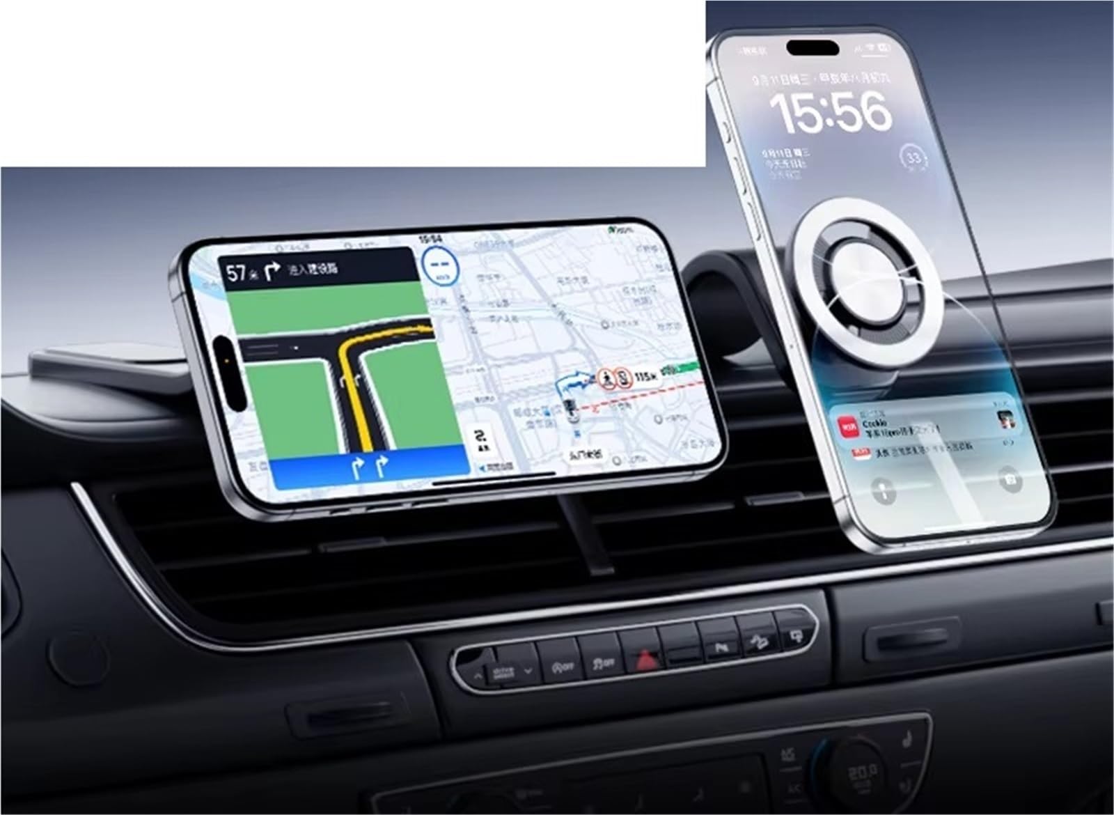 Per Samsung Supporto Magnetico Universale Telefono Magnetico Auto Cruscotto Mobile Supporto Porta Cellulare Auto