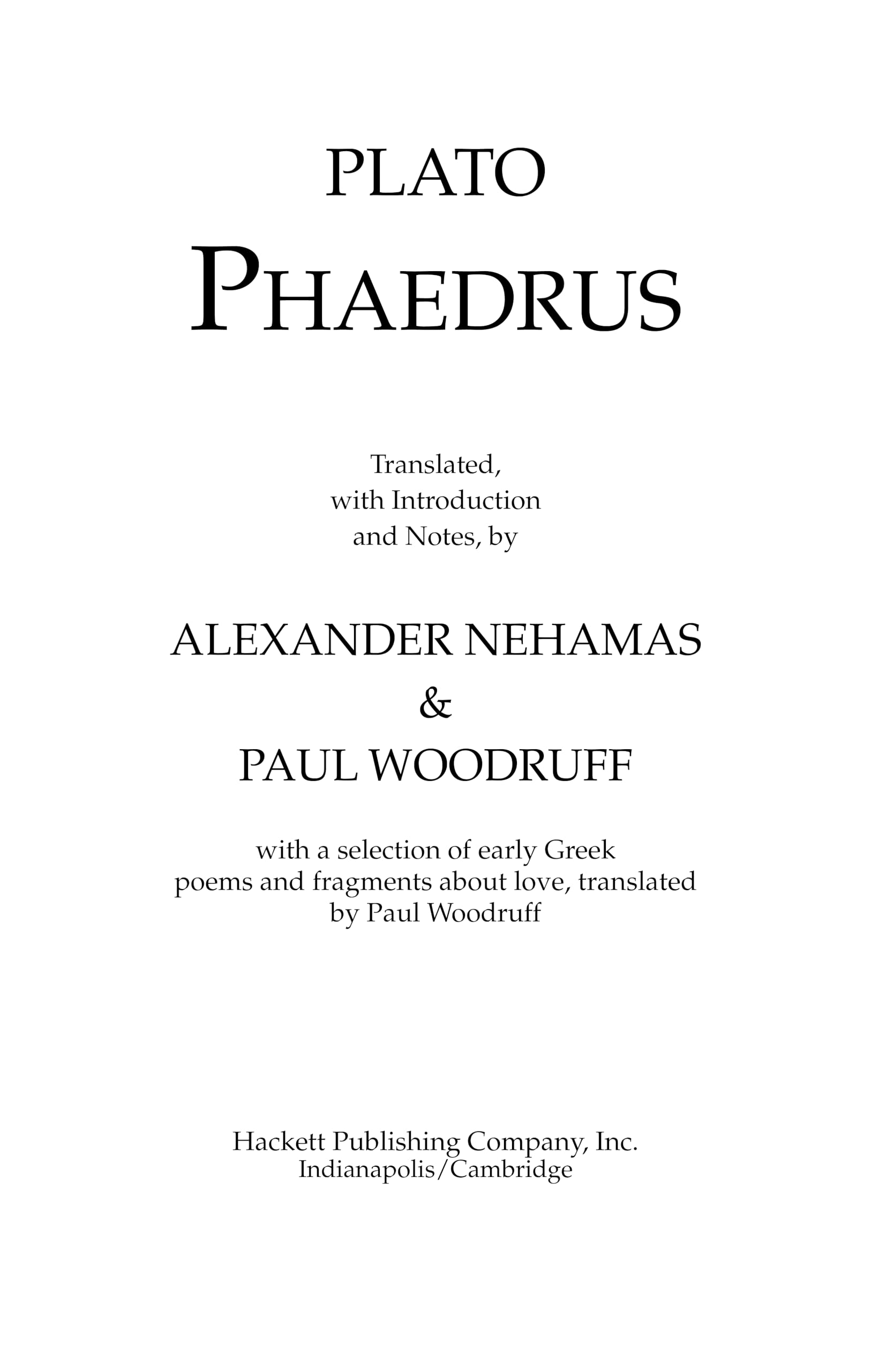 Phaedrus (Hackett Classics) - Image 4