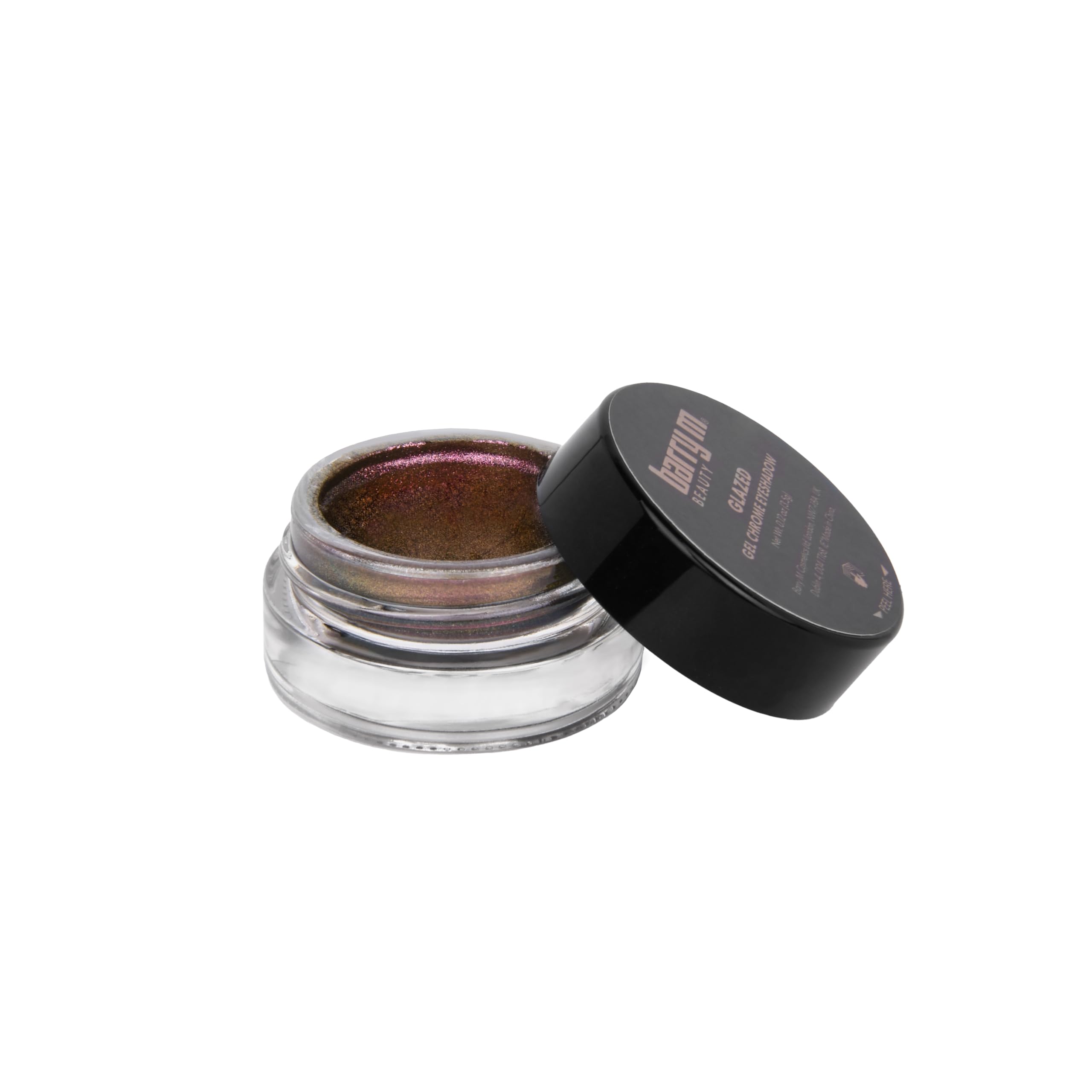 Barry M Glazed Gel Chrome Eyeshadow, Shade Chocolate Brown Mocha Rose | Pearlescent Effect