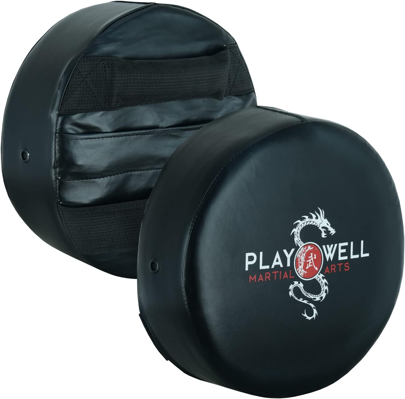 Martial Arts Round Focus Smartie Striking Punching Pads - PAIR