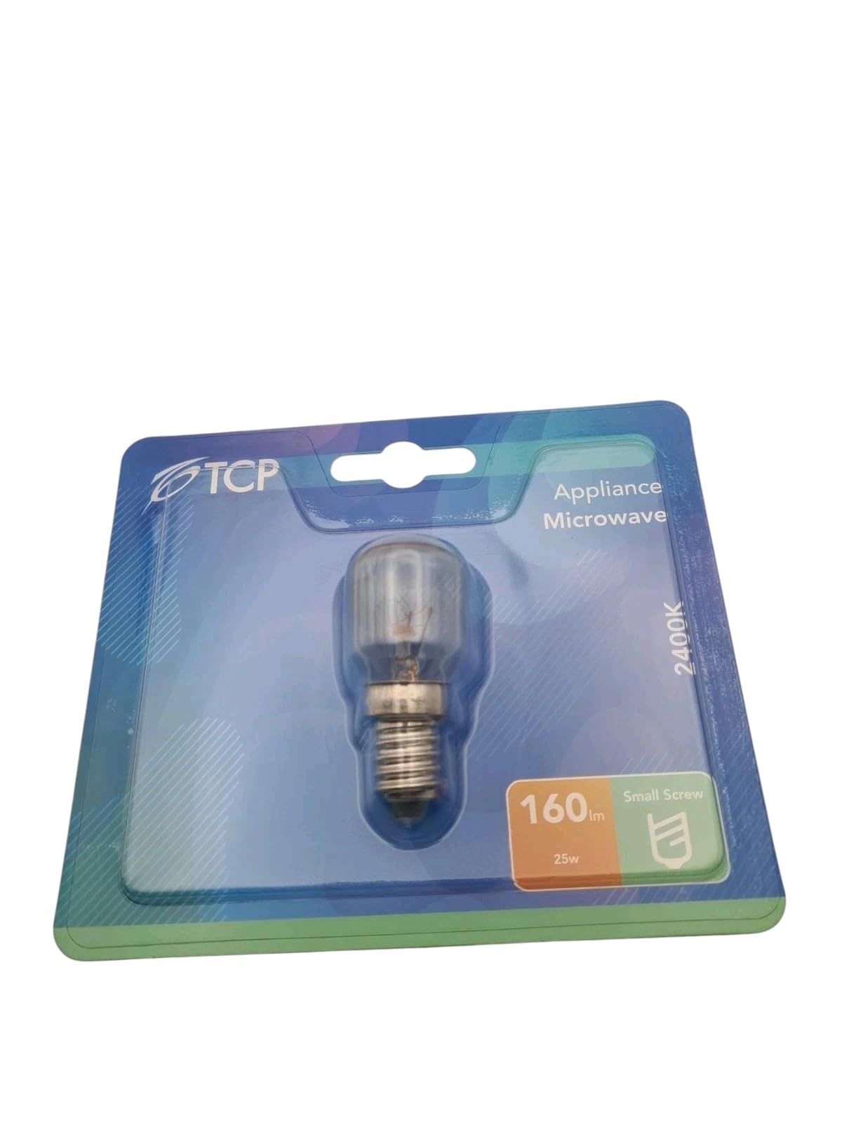 TCP 25W 160L 2400K E14 Incandescent Round Oven Bulb, Warm White
