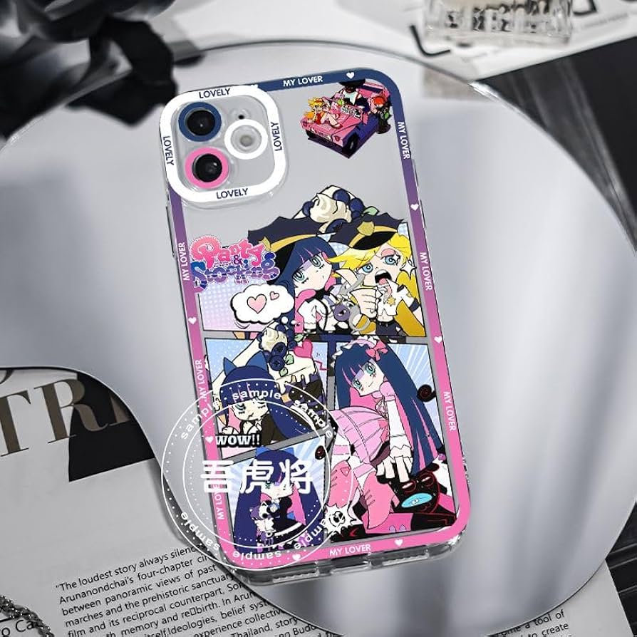 PANTY & STOCKING with GARTERBELT　スマホケース Panty & Stocking with Garterbelt Girl Phone Case for iPhone