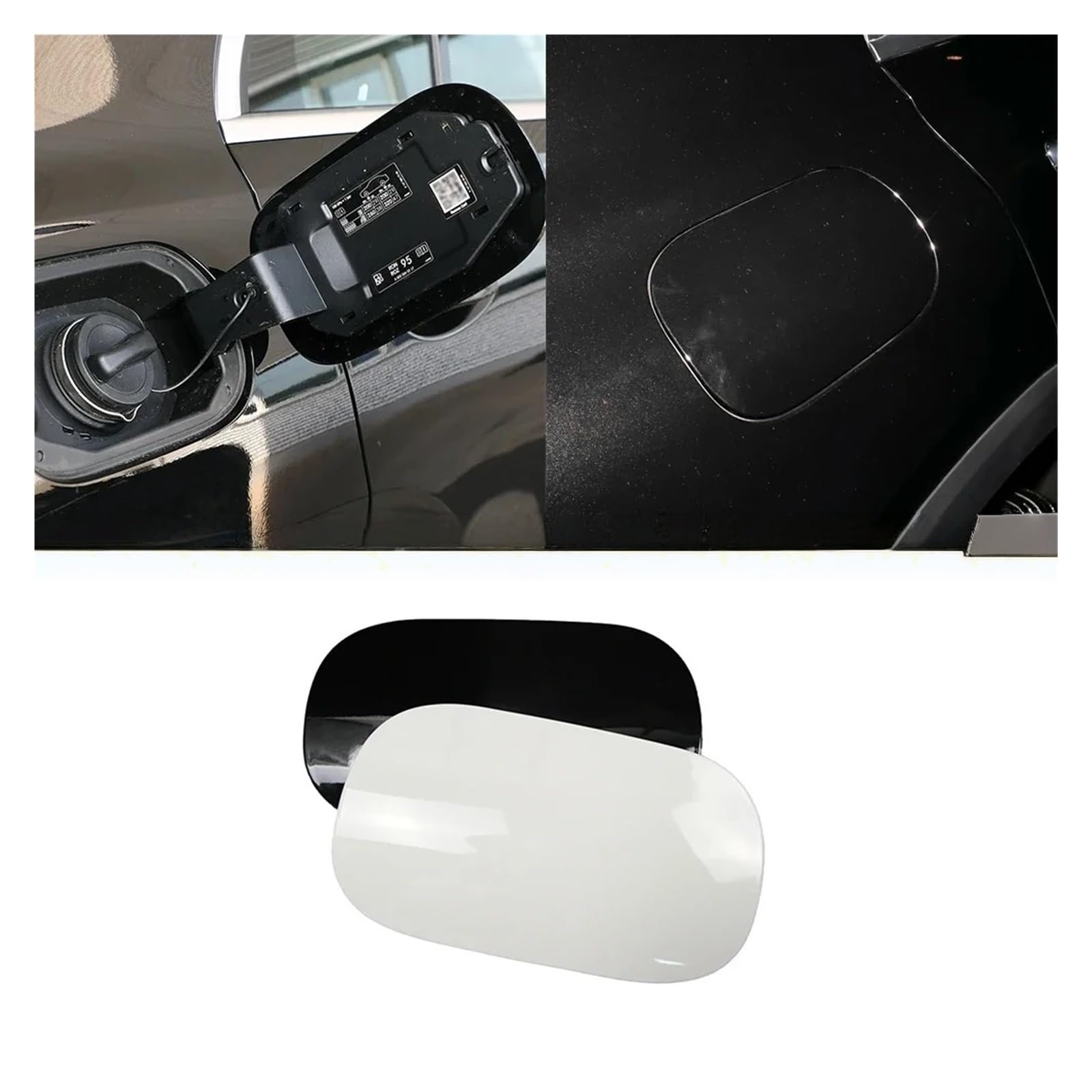 Compatibile con Mercedes Benz W167 GLE320 GLE300 GLE350 GLE400 GLE580 GLE63 GLE53 2019-2025 Tappo per serbatoio carburante A16775700000 (nero)