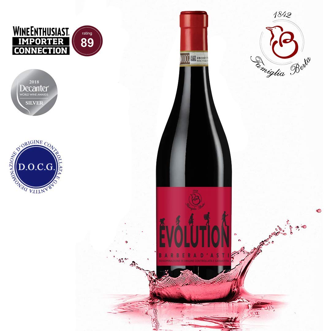 Barbera d'Asti DOCG"Evolution" - Vini Berta 1842 - Vino Rosso - Nizza Monferrato (AT)