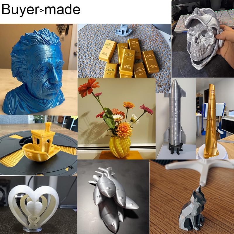 Image of Silk PLA 3D Printer Filament 1.75mm Filajoy3D 3D Printing Filament 250g Dimensional Accuracy + /- 0.03mm for Most FDM 3D Printers