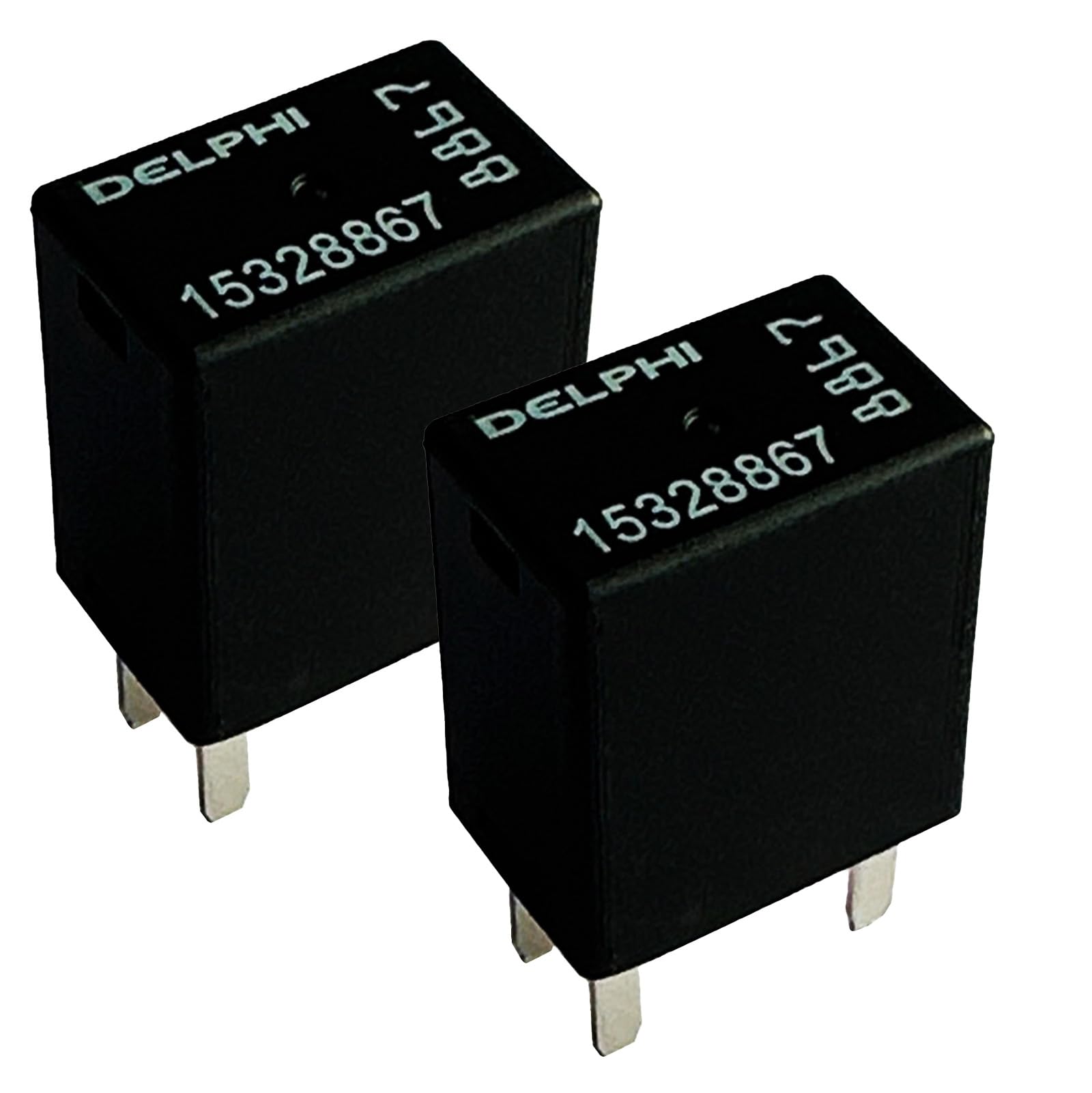 2Pcs 15328867 Automotive Relay 35A 12VDC 5Pins