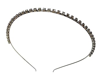 美品 acca 3連 スワロフスキー ラインストーン カチューシャ シルバー黒 Amazon.co.jp: 豊富なバリエーション スワロフスキー