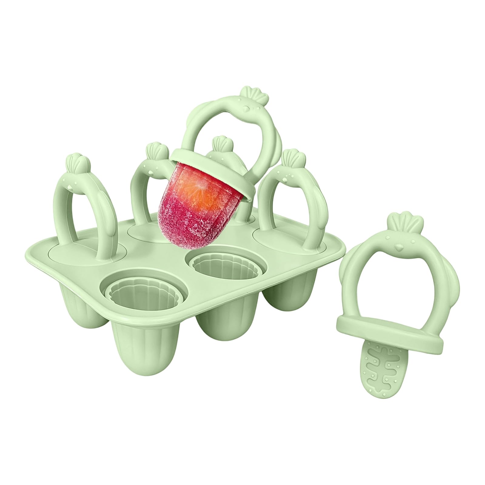 Tsophreniq Food Freezing Treat Maker Collection Offering Creative Forms Perfect for Family Connection and Desserts Cold Ice Cream Making Molds