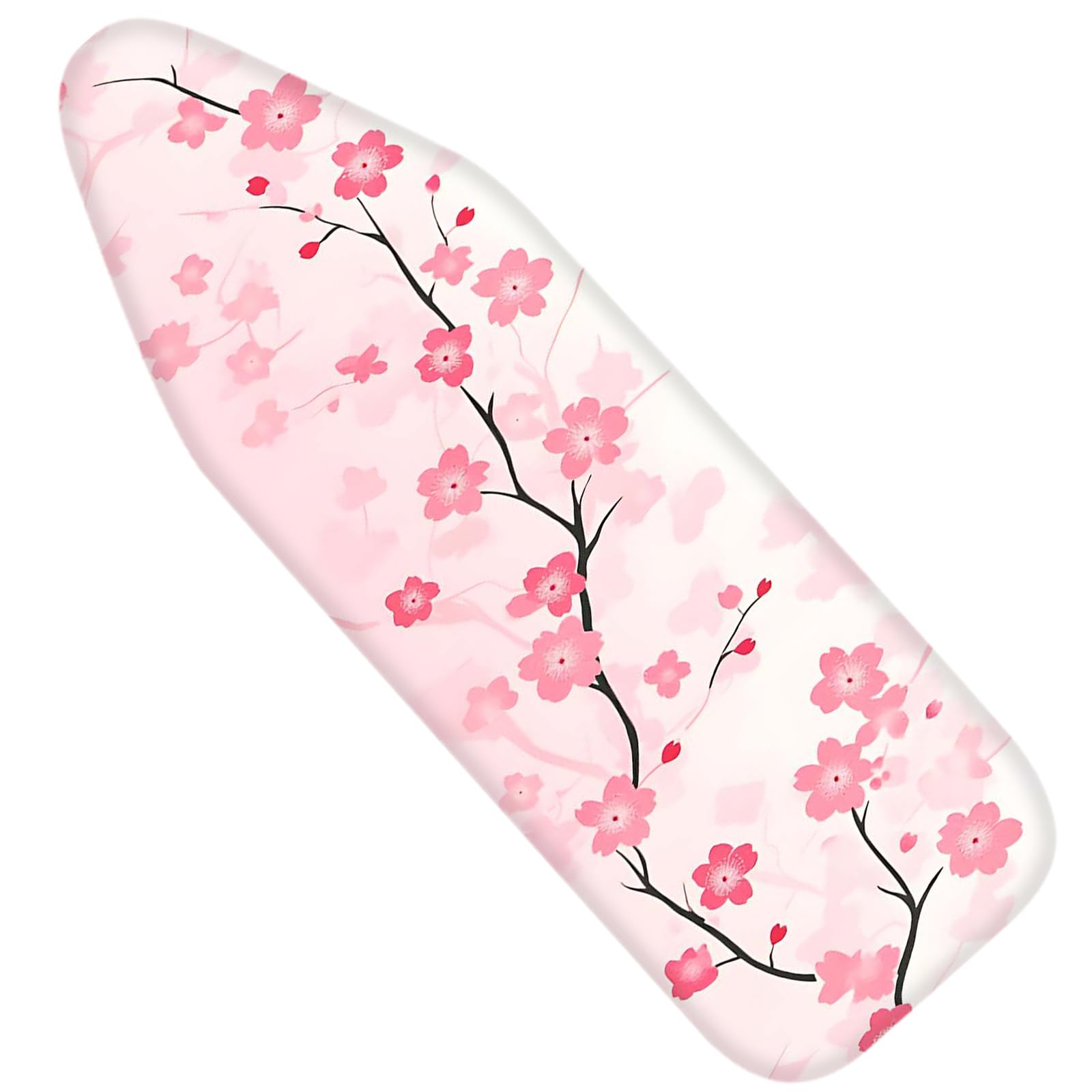 Nuxovilar Pink Cherry Blossom Ironing Board Cover 15x54 Polyester | Iron Pad Scorch Guard laundry helper protective board shield home laundry room craft studio (Cherry Blossom)