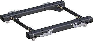 CURT 16050 Puck System 5th Wheel Rails, 30,000 lbs, Fits Select Chevrolet Silverado, GMC Sierra 2500, 3500 HD, Black