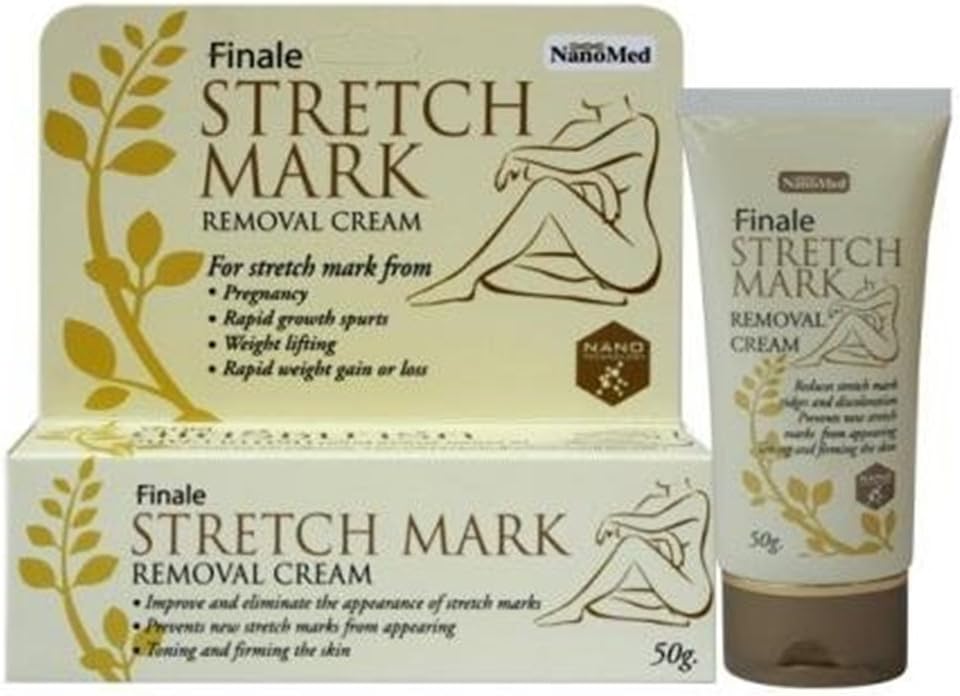 ''ENJOY SMILE'' Finale Stretch Mark Removal Cream 50g. Reduces stretch mark ridges and discoloration