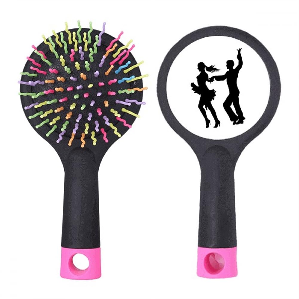 Brosse à cheveux démêlante anti-casse Dancer Duet à coussin d'air haute performance - 4