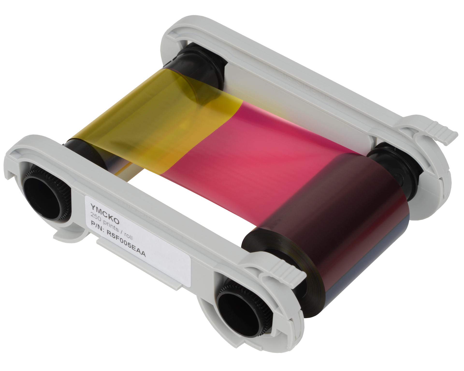 Karteo Evolis Primacy Zenius YMCKO Farbband | Paket mit 200 Plastikkarten und Reinigungskarten