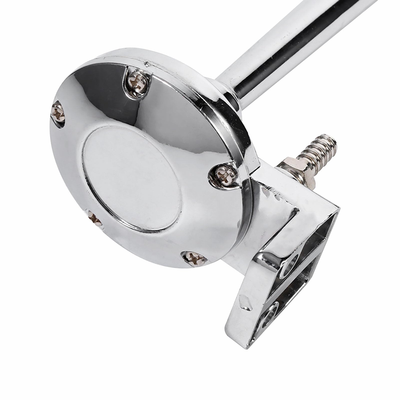 Bocina neumática de 12 V, 150 dB, 16,7 pulgadas, cromo-zinc, cuerno de aire con compresor para todos los coches y barcos de 12 V, camiones, trenes Lörries, barcos, coches, furgonetas, motocicletas