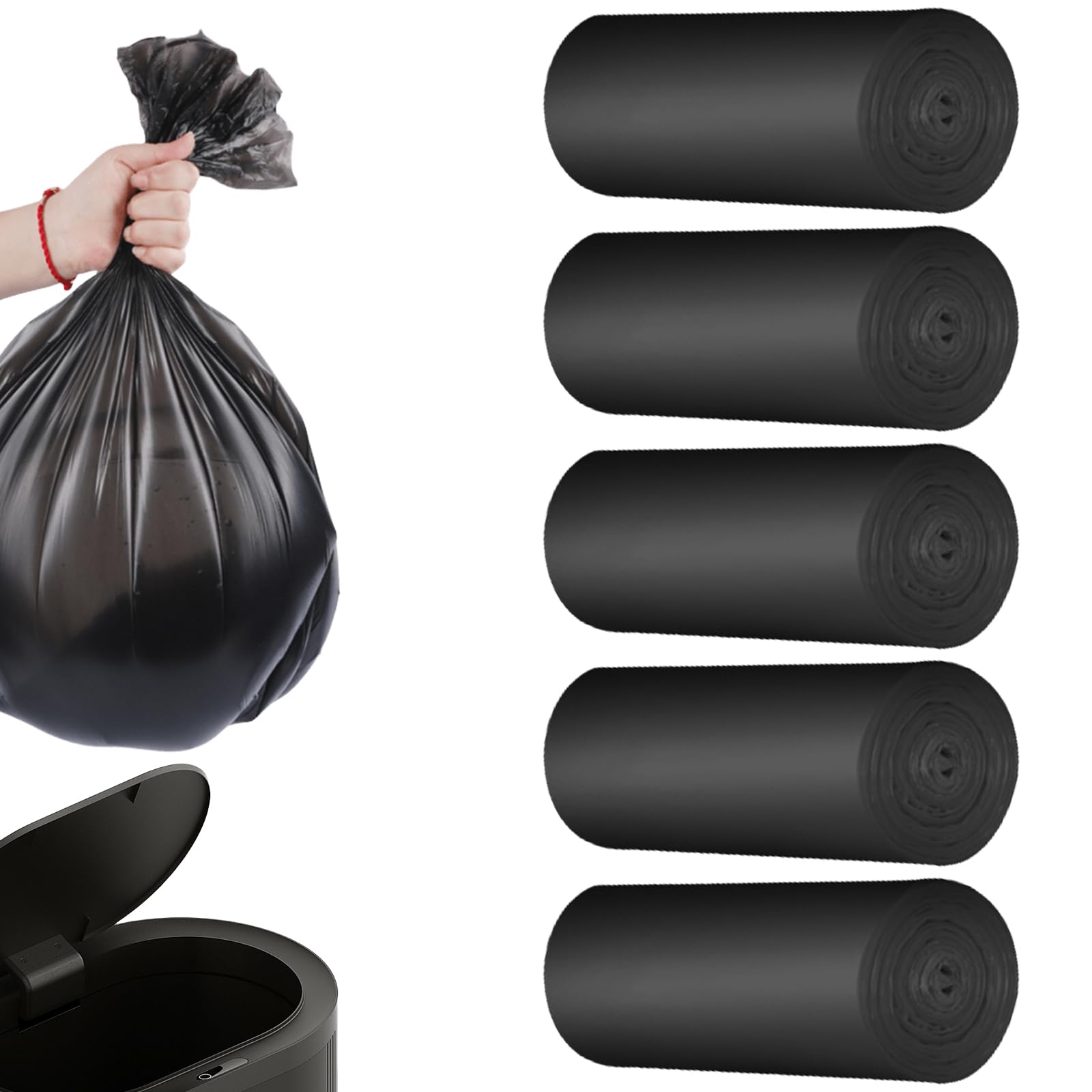 Set di 200 sacchetti per WC biodegradabili