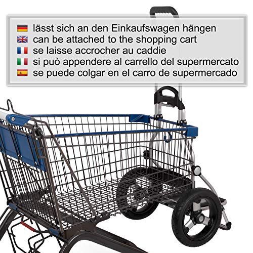 Andersen Shopper Royal Alu klappbar mit Luftreifen Ø 29cm und 62 Liter Tasche Hydro 2.0 mit Kühlfach schwarz – Bild 7