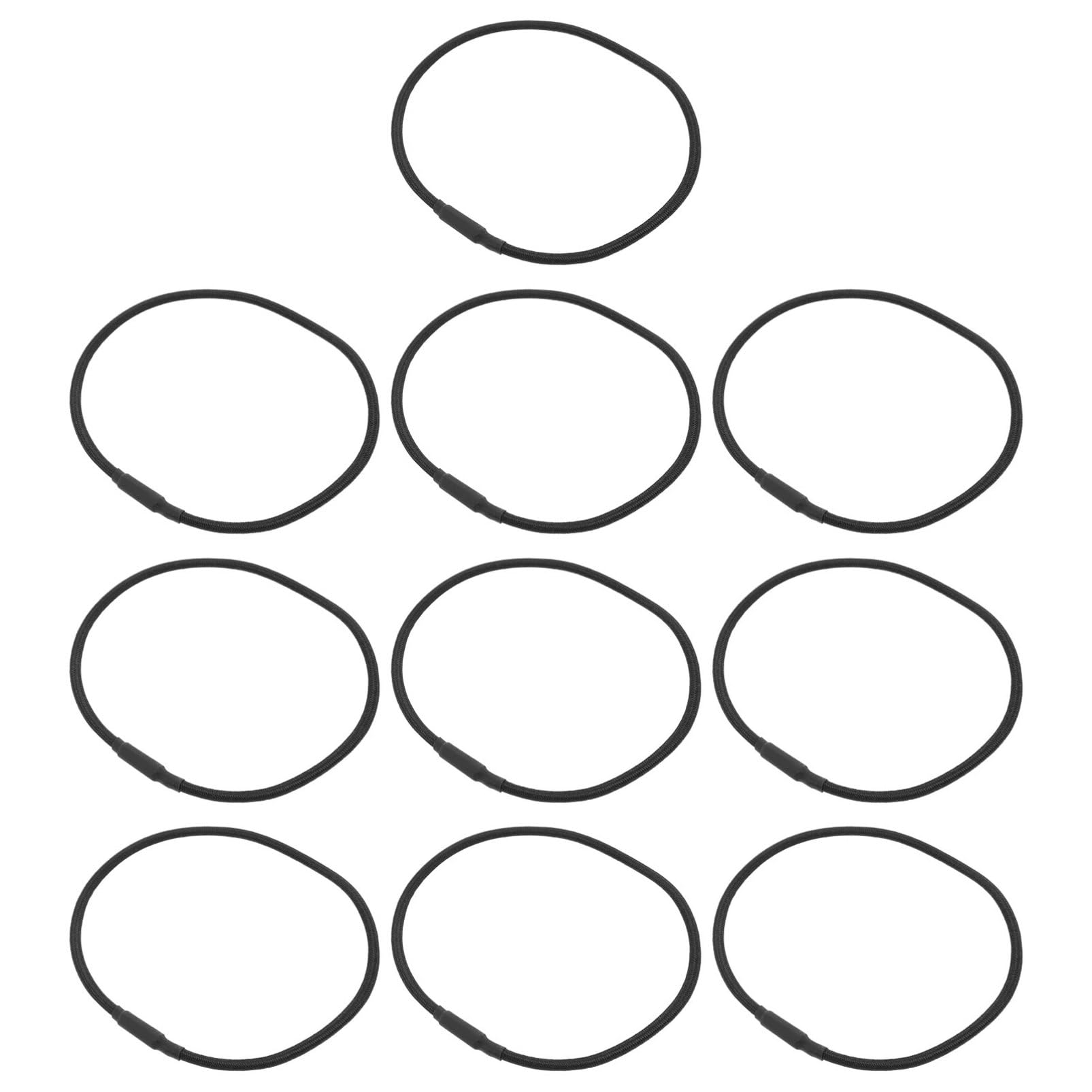 ERINGOGO 10Pcs Elastic Rubber Bands for Microphone Shock Mount Vibration and Noise Reduction Easy Installation for Condenser Mic Stand and Reliable Mic Clip Holder