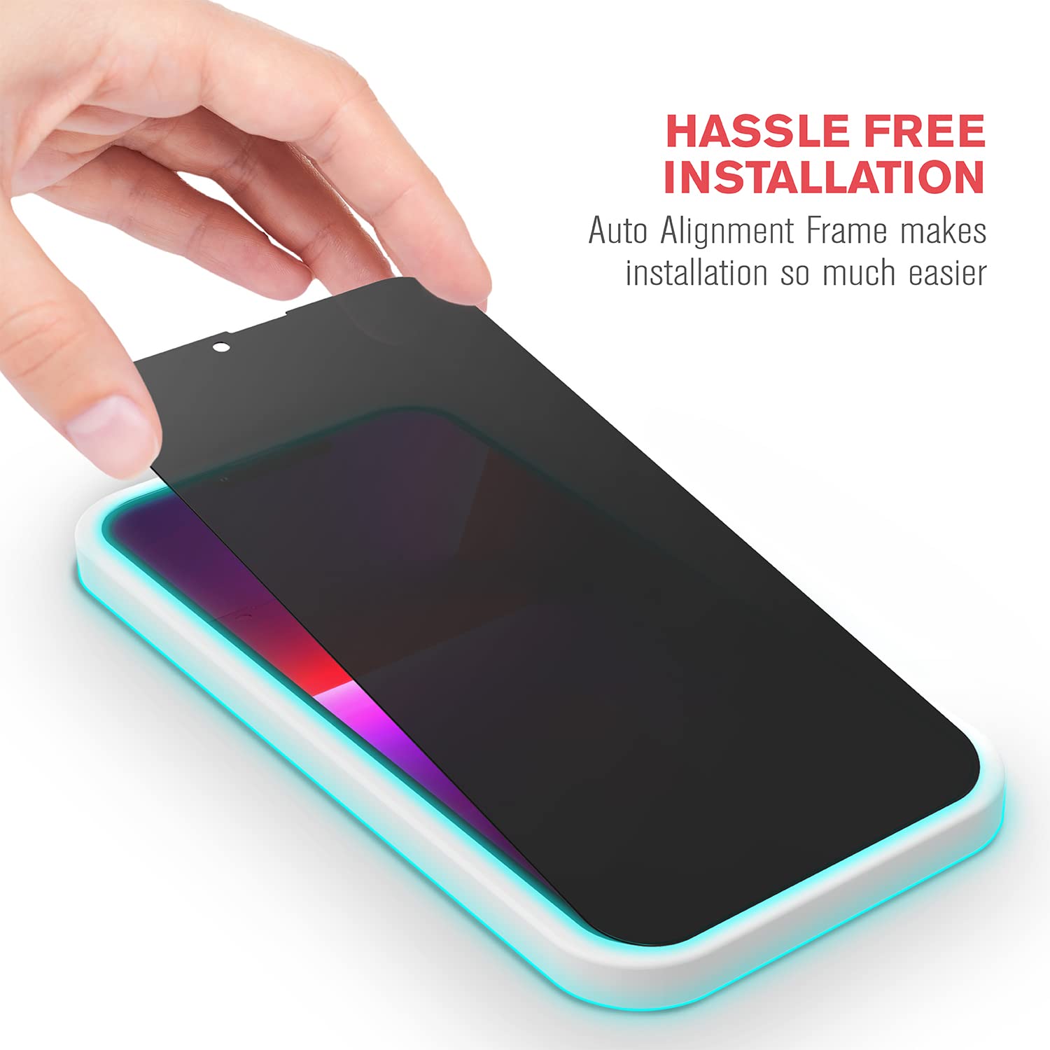 2 Pezzi Pellicola Privacy 360° Per IPhone 16 6.1 - 2