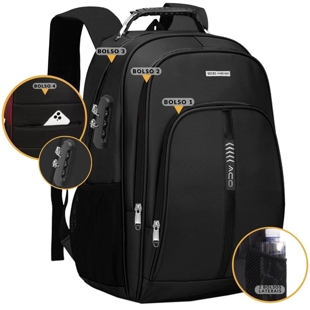 Mochila Bolsa Masculina Feminina Notebook Anti Furto Reforçada Semi Impermeável Escolar Faculdade Trabalho Viagem Resistente Executiva Cabo De Aço Saída Usb SAÍDA Fone DE OUVIDO… em promoção! Veja a oferta e mais achadinhos de Bolsas 8 Hoje é o melhor dia para comprar Mochila Bolsa Masculina Feminina Notebook Anti Furto Reforçada Semi Impermeável Escolar Faculdade Trabalho Viagem Resistente Executiva Cabo De Aço Saída Usb SAÍDA Fone DE OUVIDO… com aquele preço maroto! Promoção! Aproveite a oferta! 8