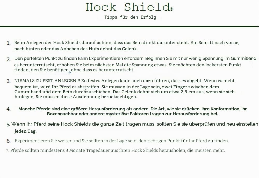 Intrepid International Hock Shield Protector