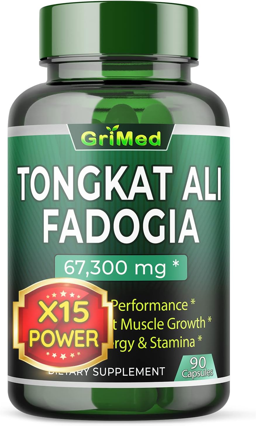 GriMed 67300mg 200x Concentrated Extract Tongkat Ali
