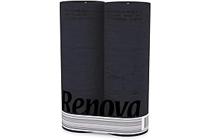 Renova Soft Black Toilet Paper Rolls: Experience the Unique Charm of Your Bathroom