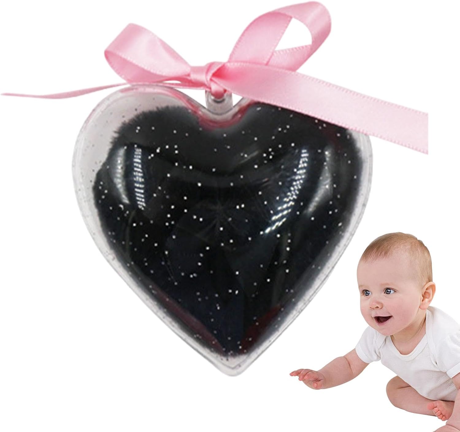 Body Powder Puff – Hartvorm Powder Puff | Baby Body Powder Puff, Langharige Powder Puff, Gezicht Poeder Puff voor Baby