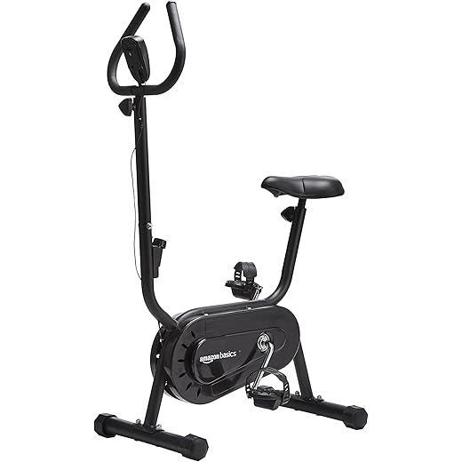 Amazon Basics Pro Stationary Exercise Bike 100 kg