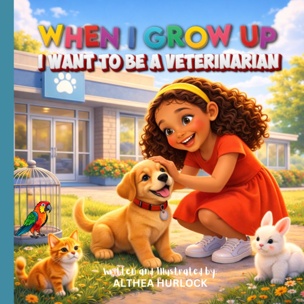When I Grow Up I Want to Be a Veterinarian: A Fun and Educational Kids Story About Animal Doctors and Caring for Pets: 4 (Dream Big Career Series for Kids)