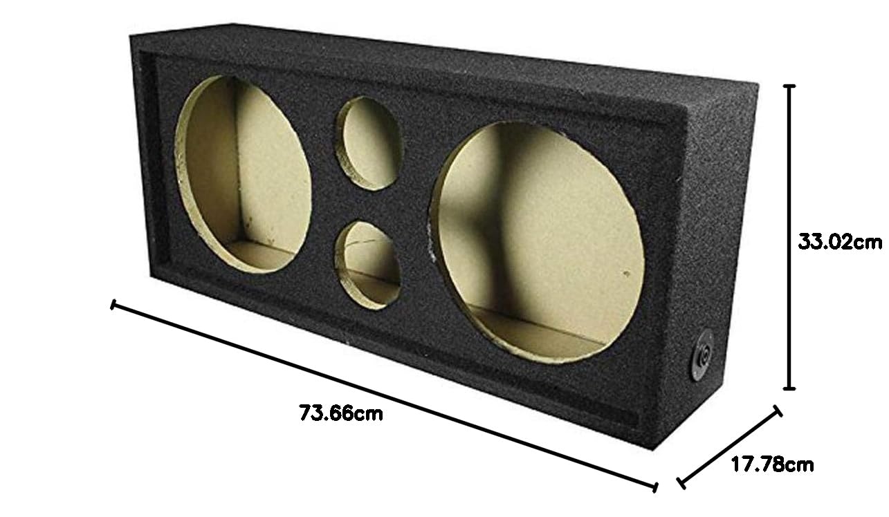 10インチミッドスピーカー　ボックスセット Amazon.co.jp: Q Power カーオーディオサブウーファー