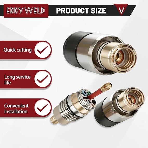 220706/220705 Compatible with Hypertherm HPRXD torch main body Quick-disconnect receptacle (220705)