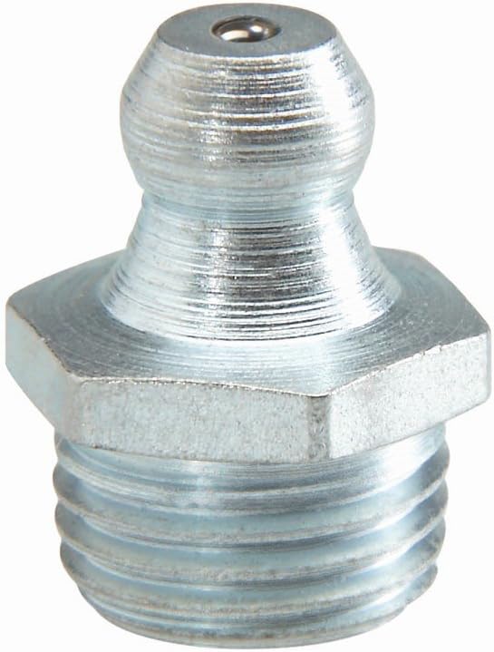 A1121156 Straight Stainless Steel Grease Fitting, 1/8" BSP, Pack of 3