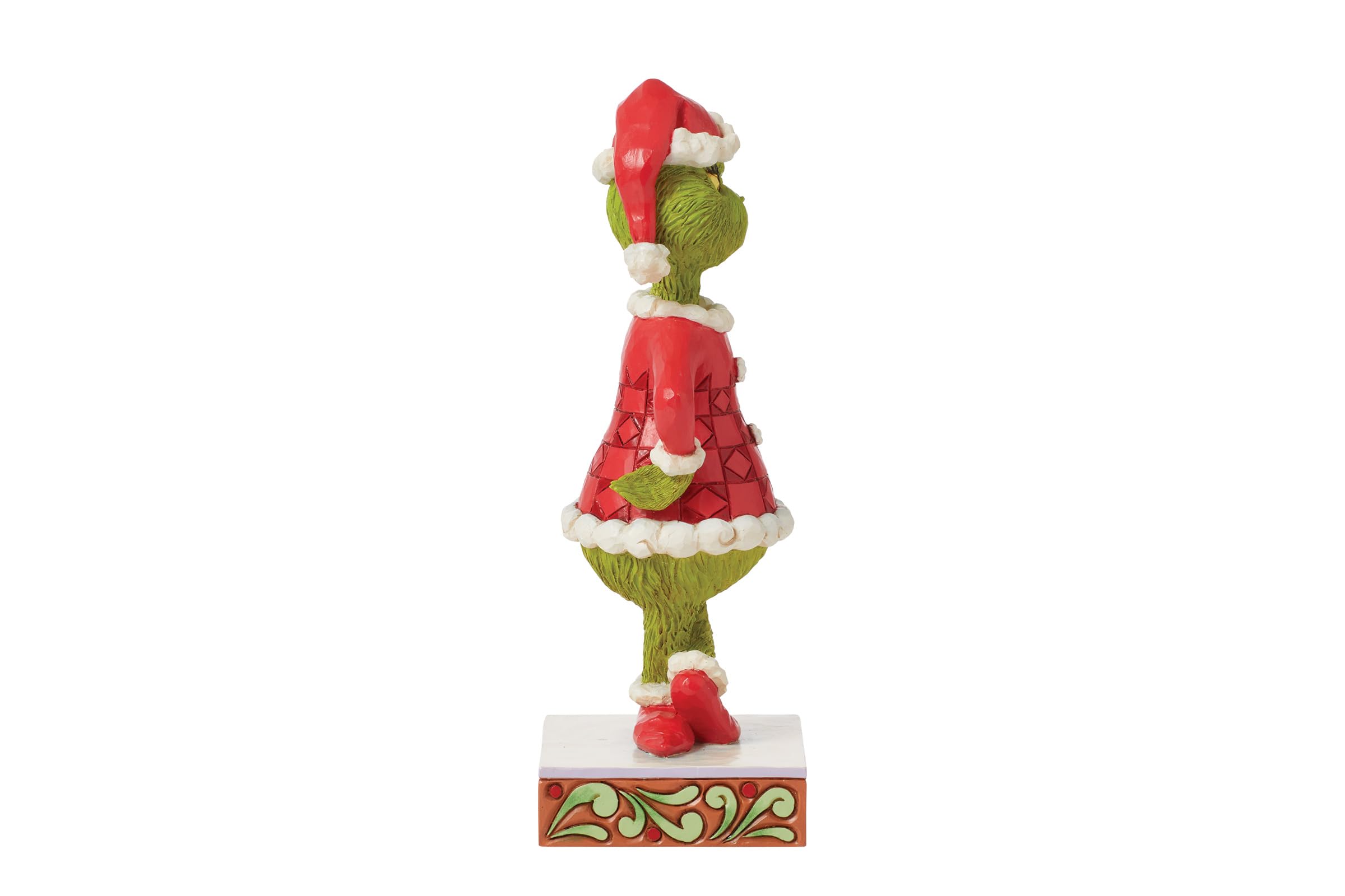 Enesco Jim Shore - Statuetta Grinch con mani sui fianchi