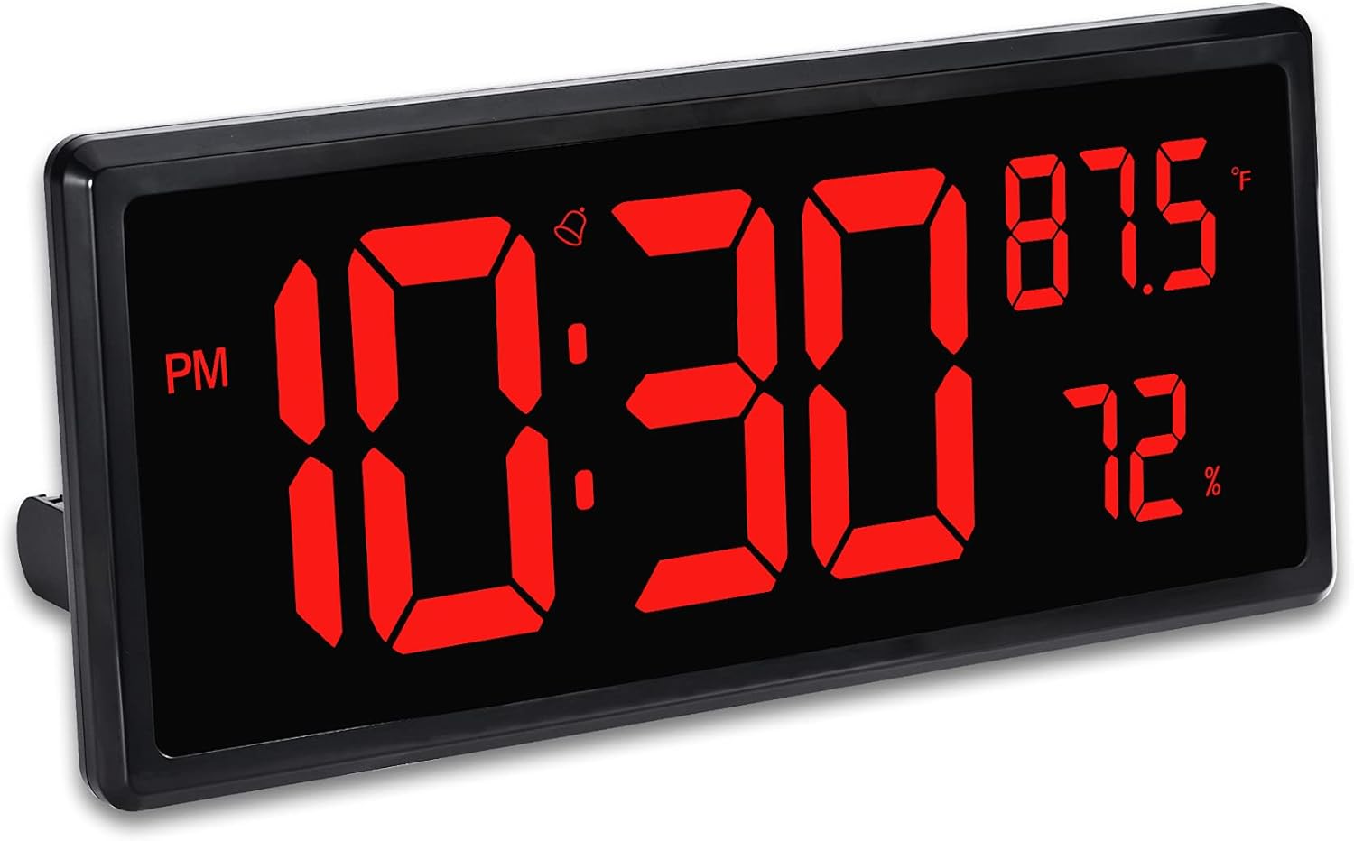 YGON Large Digital Wall Clock, 14" LED Display with Big