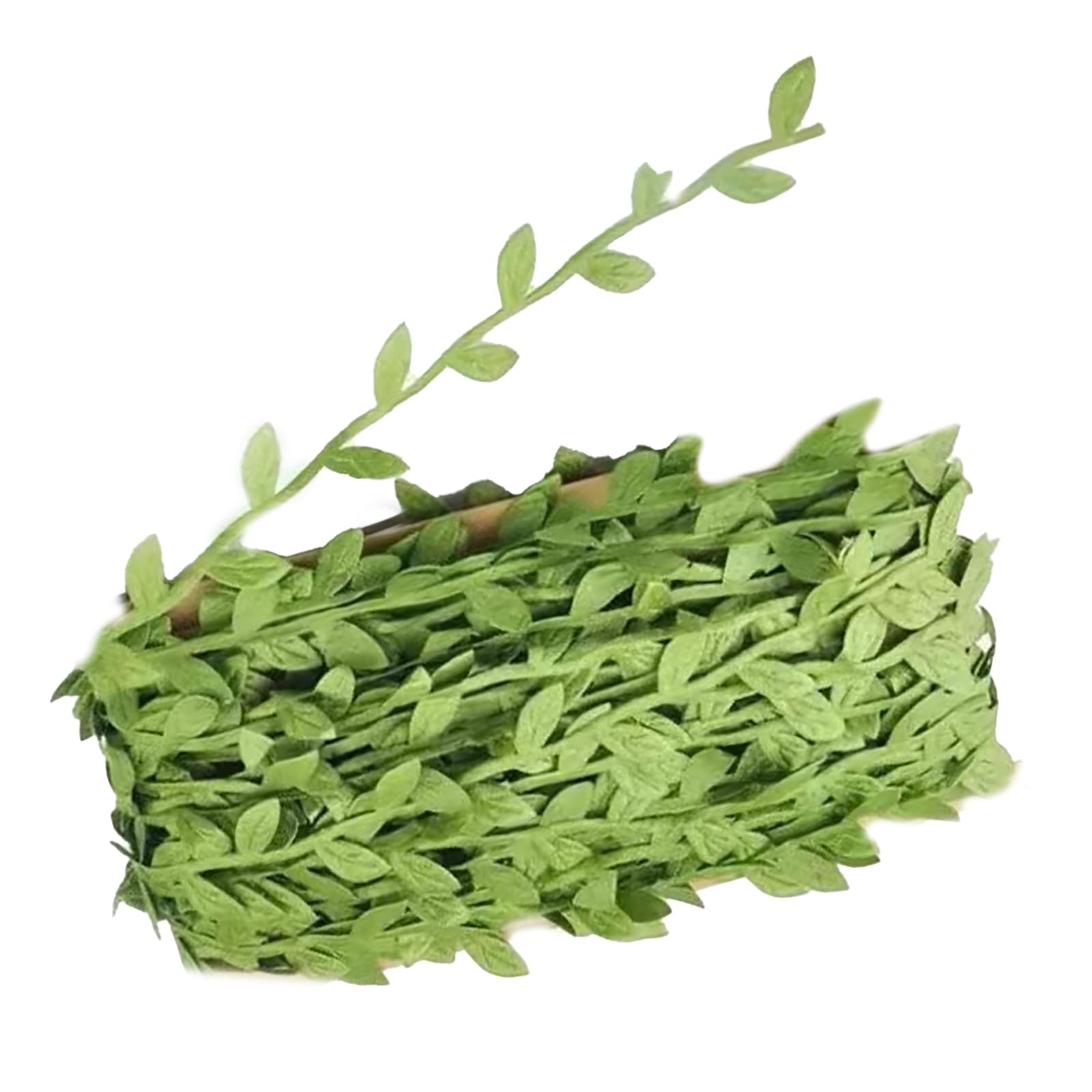 Tsophreniq Artificial Long Garlands Crafting Green Vine Ribbon Hanging Charm for Wreaths and Festival Accessories Wreaths Accessories