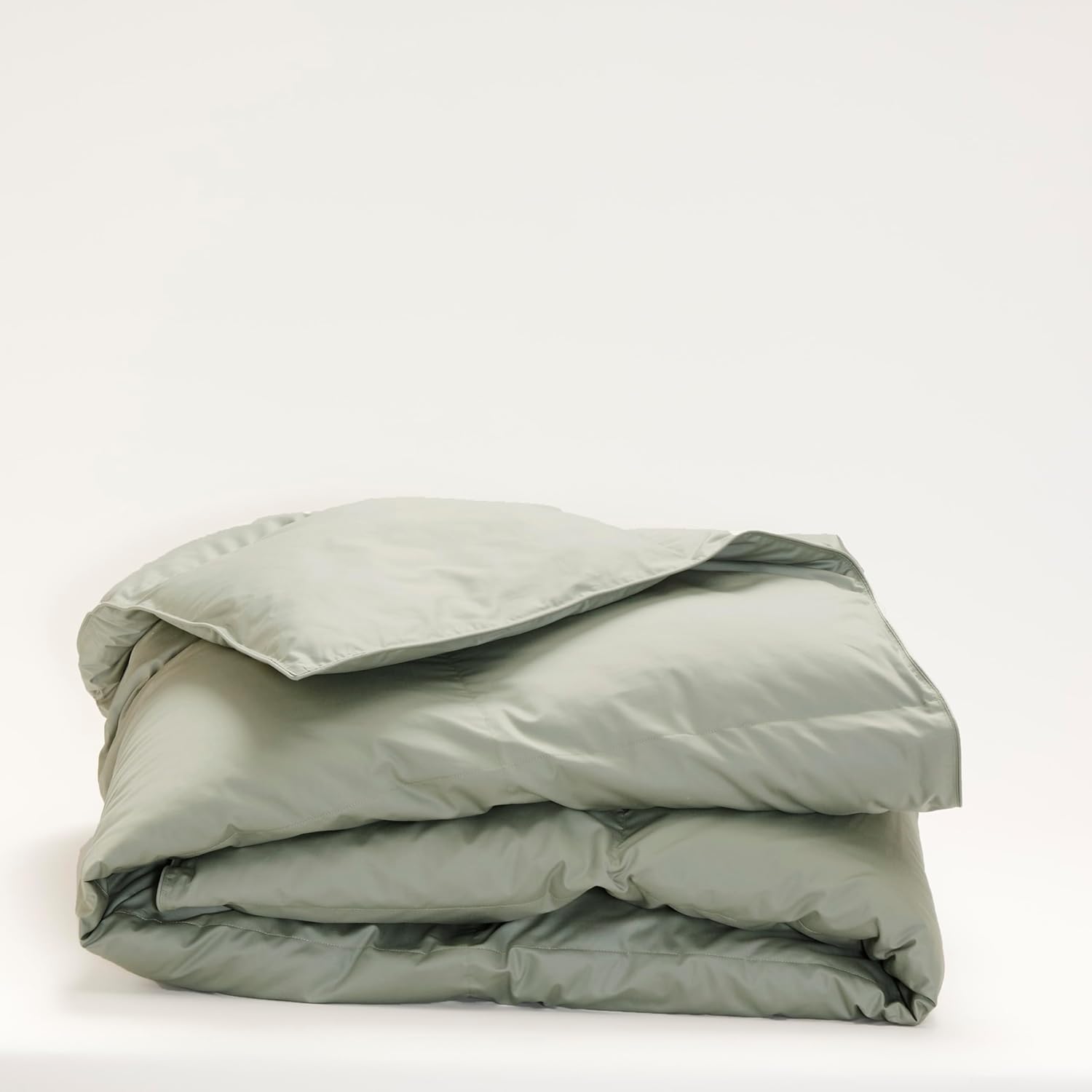 Cuddledown Chroma Down Comforter | Soft, Lofty, Cloudlike | Hypoallergenic | 700 Fill Power Down | 100% Cotton Sateen Shell | Duvet Insert | RDS & Oeko-TEX Certified | Queen | Winter | Meadow