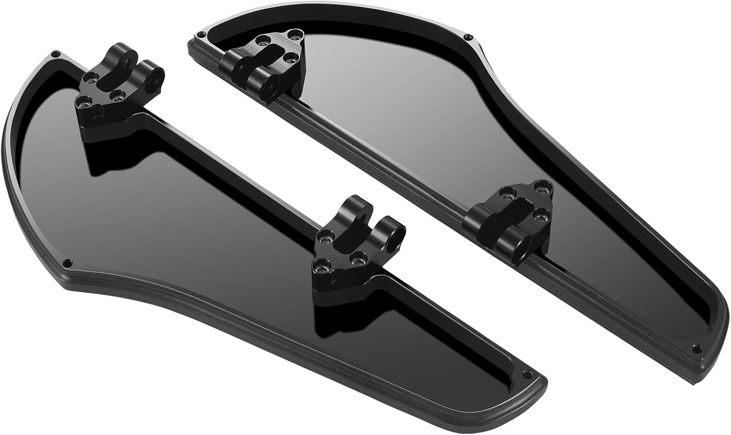 Motorcycle Floorboards Footrest Footboards for Harley Touring, Road King, Street Glide, Road Glides (1986-2023), Softail FL Heritage, Fat Boy Deluxe (1986-2017), Dyna FLD (2012-2016)