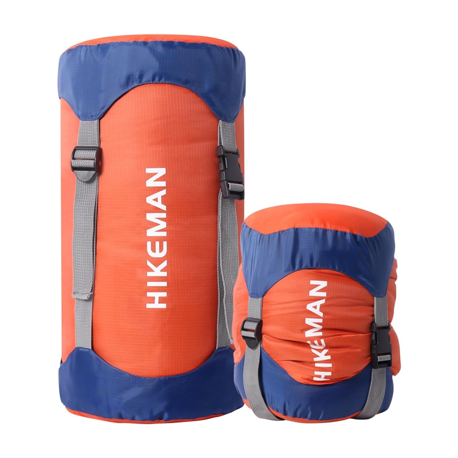 Compression Sack 35L Water-Resistant Sleeping Bag Stuff Sack Anti-Tear Ultra Light Compression Bags Nylon Sleep Sacks Storage Bag