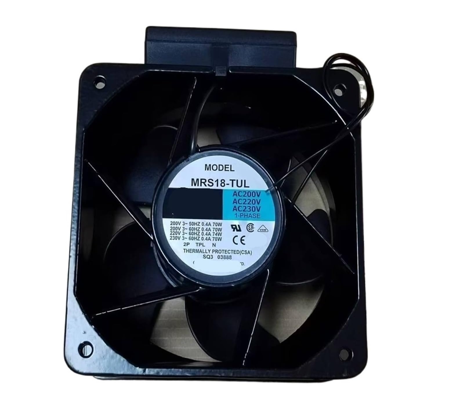 PEQYUACTE MRS18-TUL MRS18-DUL AC200V/220V/230V Three-Phase Fan(MRS18-TUL)