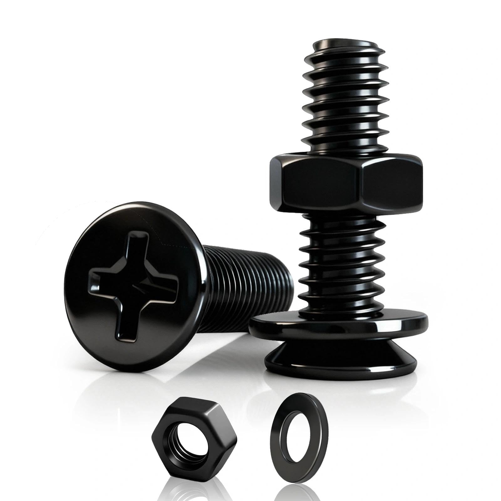 PDKKFF 60 Stück Senkkopfschrauben M3x8mm Innensechskant, Sch
