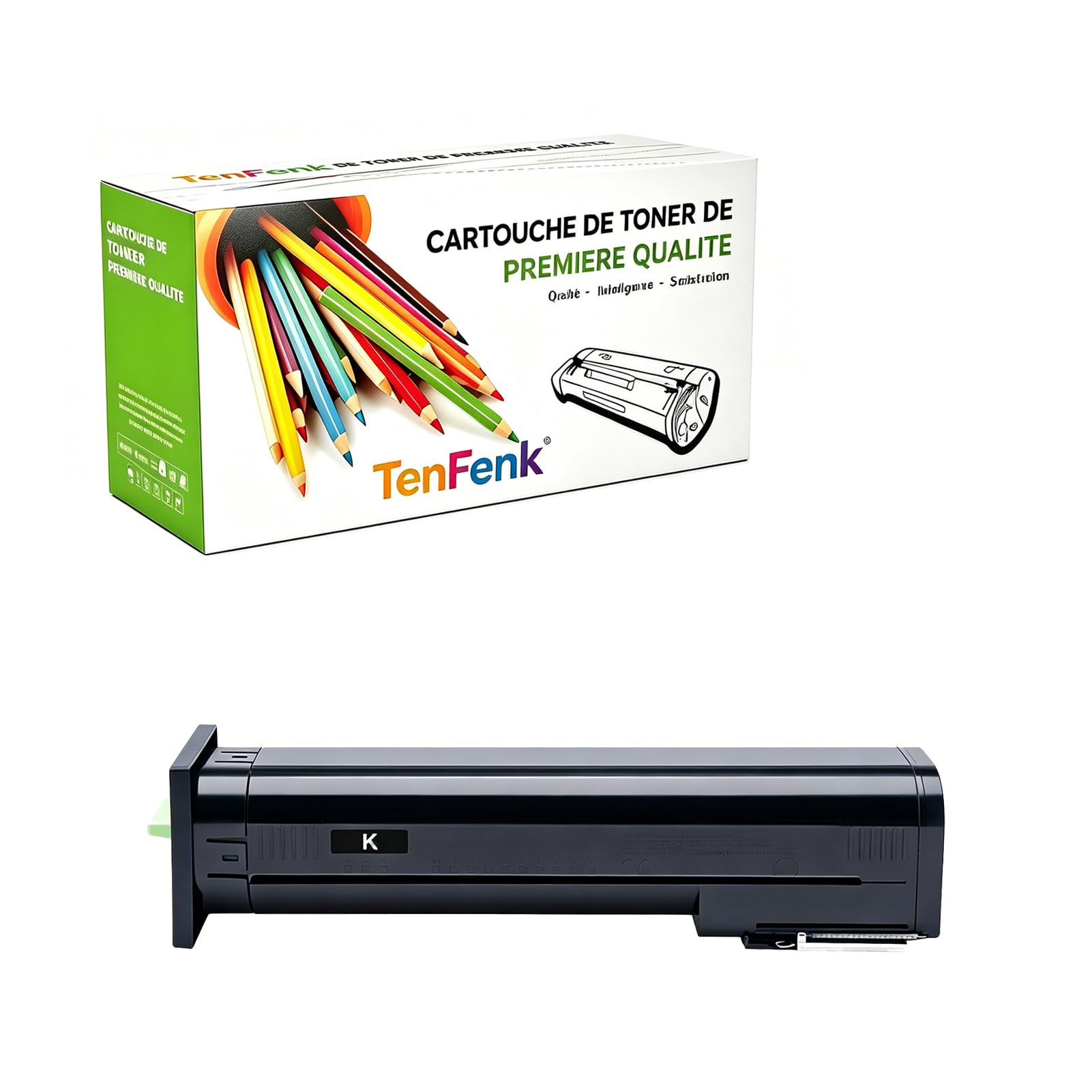 Compatibile Sostituzione Cartuccia Toner Per Lexmark XC8160 24B6515 24B6512 24B6513 24B6514 Da Utilizzare Con Lexmark XC8160 XC8160DTE XC8160DE Stampante,Nero